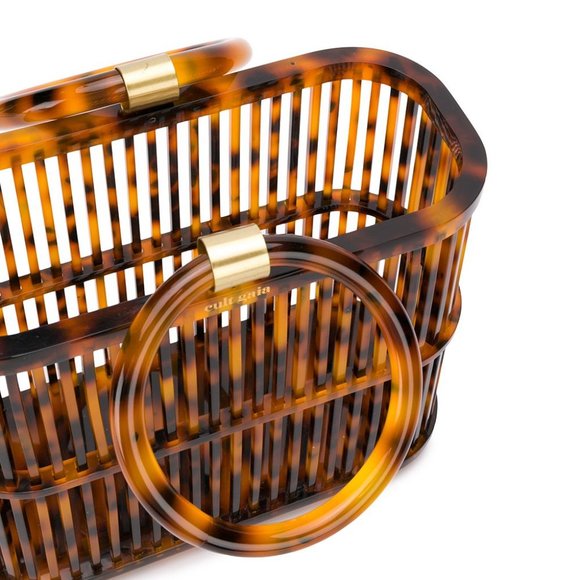 Cult Gaia Coco Mini Tote - Tortoise - Picture 7 of 7
